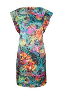 Silk Dress, Summer Dress 2014, Irish design, handmade in Ireland